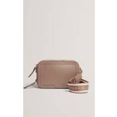 Ted Baker Crossbody Bags Ted Baker Webbing Leather Small Crossbody Camera - Taupe