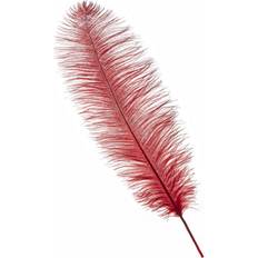 Feathers Neel Blue Red Natural Ostrich Feathers 5 Pcs