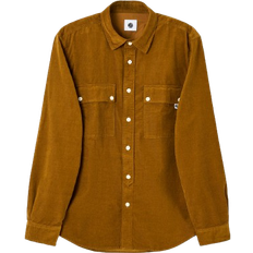 Pretty Green Campbell Cord Shirt - Brown