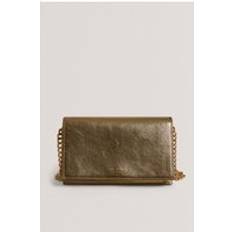 Ted Baker Crossbody Bags Ted Baker Crossbody Flapover Bag Gold-Col