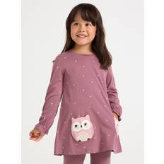Lomme Bluser & Tunikaer Børnetøj Lindex Top Long Playful Pockets Fores - Lilac