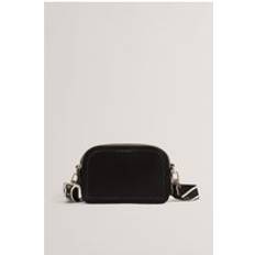 Ted Baker Crossbody Bags Ted Baker Webbing Leather Crossbody Bag - Black