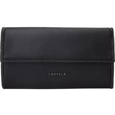 Black - Women Clutches Carvela Venezia Satin Clutch Bag - Black