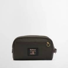 Barbour Toilettasker & Kosmetiktasker Barbour Wax Washbag - Khaki Green
