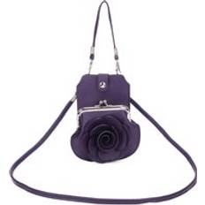 Purple Crossbody Bags Fontanella Fashion Bloom Mini Crossbody Bag - Purple