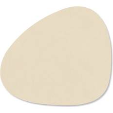 Leather Coasters Lind DNA Nupo Curve Vanilla Coaster