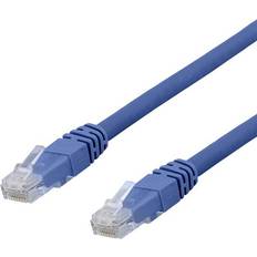 Deltaco U UTP Cat6a Patch Cable 10m Blue 10m