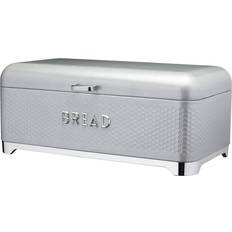 KitchenCraft Lovello Shadow Grey Bread Box