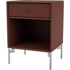 Montana Furniture Dream with Legs Masala /Chrome Bedside Table 30x35.4cm