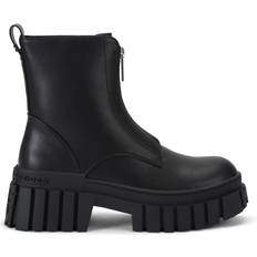 Synthetic Boots Kurt Geiger Tegan Chunky Sole Zip Ankle Boot - Black