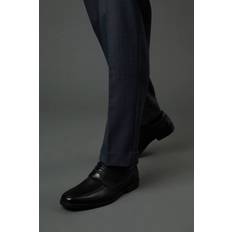 Laced Derby Burton Formal Leather Derby Shoe - Black