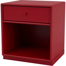 Montana Furniture Dream Plinth H3 Beetroot Bedside Table 30x35.4cm