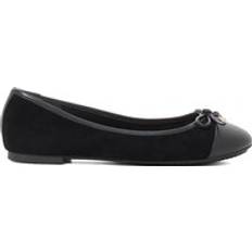 Suede Ballerinas Dune London Harpington Suede Ballet Pumps - Black