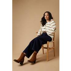 Beige - Block Heel Ankle Boots Oasis Womens High Block Heel Ankle Boots Slip On - Camel
