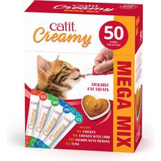 Catit Creamy Lickable Mega Mix 50 Pack