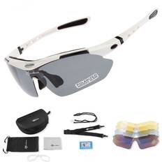 Polariserede Cykelbriller 10002 - Hvid