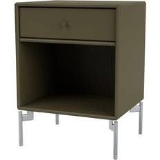 Montana Furniture Dream with Legs Oregano/Chrome Bedside Table 30x35.4cm
