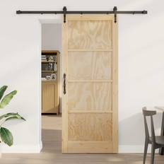Skydedøre vidaXL Med Hardware Sæt 86x211 cm Skydedør (x)