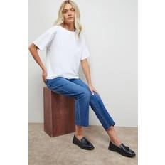 Low Shoes Oasis Black Loafers Womens Casual Flats
