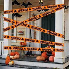 Streamers on sale Shein Halloween Caution Tape Decoration 1/2pcs