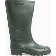 Wellingtons Tu Calf Length Rubber Wellies - Khaki