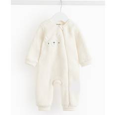 Zipper Pyjamases Children's Clothing Tu Bear Borg Fleece Sleepsuit -