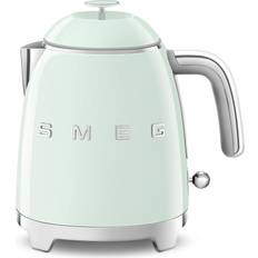 Smeg Electric Kettles - Green Smeg KLF05 Retro 50s Style Mini Kettle 1400W