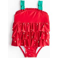 Tu Swimwear Tu Strawberry Frill Swimsuit - Red