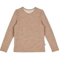 Beige - Drenge Undertøjssæt Finkid Taamo Soft Merino Undertøj Børn - Beige/Brun