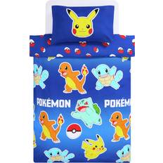 Pokémon Powerful Blue Kids Bedding Set Double
