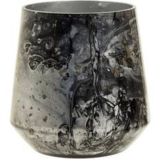 Premier Housewares Garan Grey Marble Effect One Size Candle Holder