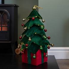 Red Christmas Trees Samuel Alexander 49cm Battery Powered Light Up Christmas Tree