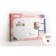 Wall Mounted Cork Board 40cm H x 60cm W x 2.5cm D