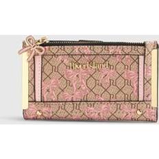 River Island Womens Beige Bow Monogram Print Mini Purse