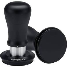 V5 Tamper med Fjeder 58.5mm Titanium Flat Base