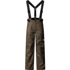 The North Face Overtræksbukser The North Face Teen's Snowquest Suspender Pant Skibukser - Brun