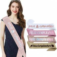 Sashes Shein Custom Text Satin Ribbon Birthday Sash