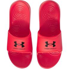 Under Armour Slippers & Sandals Under Armour Ignite Select Mens Sliders Red Slip On Pool Gym Shower Beach