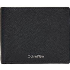 Embossed Logo Bifold Wallet - Black