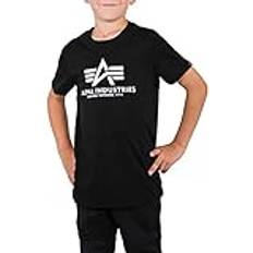 Basic T-Shirt För Barn Och Tonåringar - Black