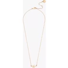 Gold Jewellery Sets AllSaints Celestial Star Pave Necklace Stud Earrings Set - Gold