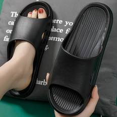 Shoes Temu Unisex Summer Eva Slippers Casual Round Toe Slip - Indoor