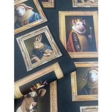 Happy Larry Regal Animals Wallpaper Matt Finish
