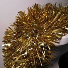 Gold Decorations Samuel Alexander Luxury Chunky Cut Tinsel Garland 10m x 15cm Decoration