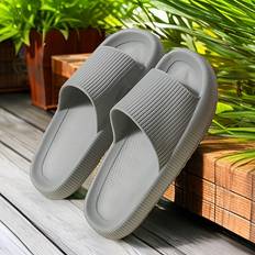 Men Slippers & Sandals Temu Striped Eva Slides Non-slip Sandals - Spring