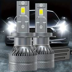 Temu 2pcs 30000lm H1 H4 H7 H11 Led Bulbs