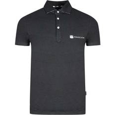 Aldis Block Logo Polo Shirt - Black