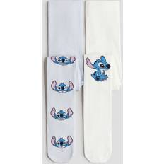 Blue Pantyhoses Children's Clothing H&M Girls Jacquard Knit Tights - Light Blue/Lilo
