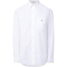 Gant Skjortor Gant Reg Oxford Shirt - White