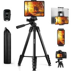 67 Inch Aluminum Lightweight Phone Tripod